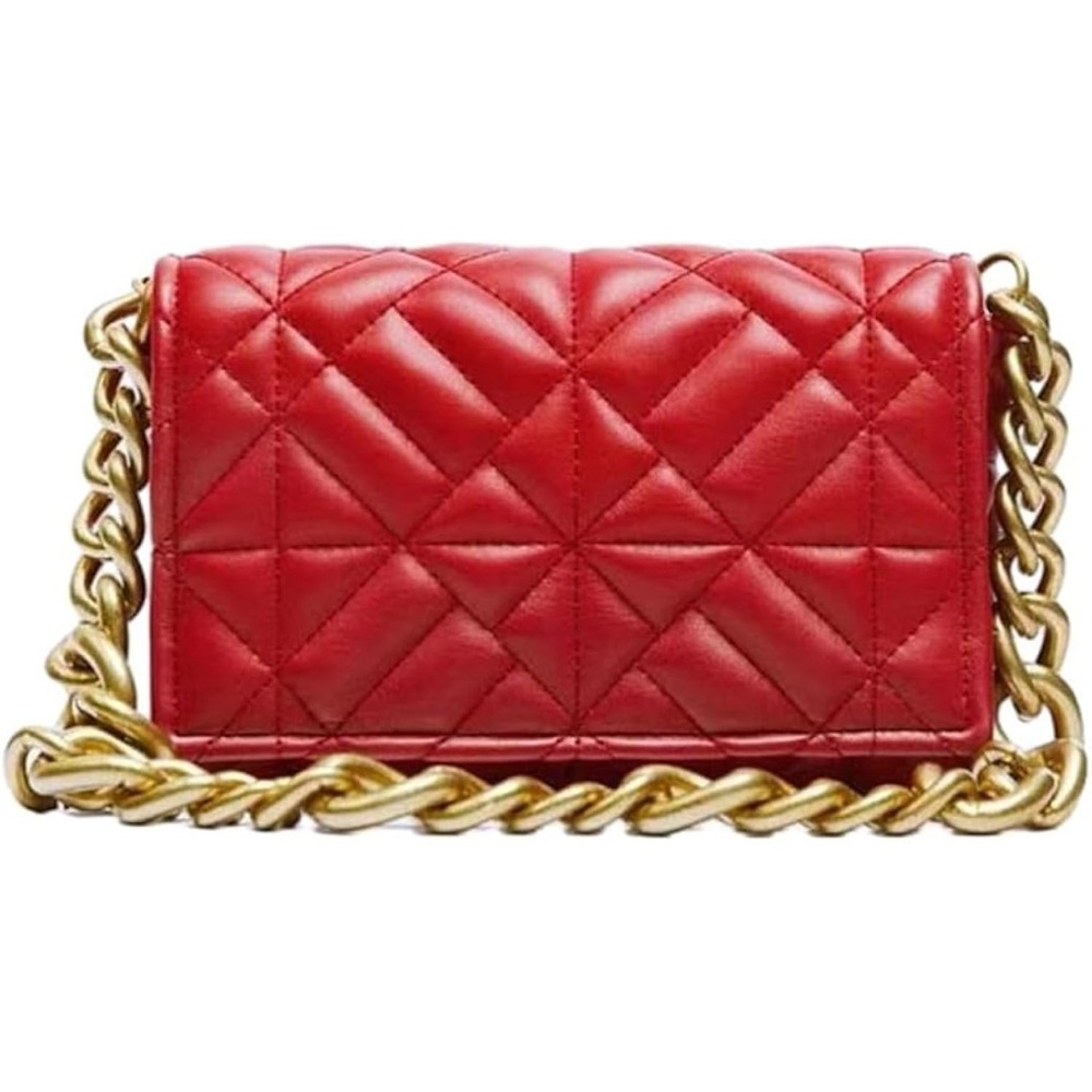 NWOT Zara Quilted Shoulder Bag